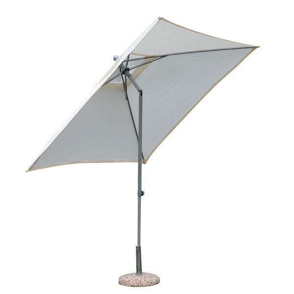 Parasol de jardin 2,2x2,2 m Mât Ø38 mm en Aluminium Joint Vorghini Blanc et Ecru acquista