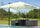 Parasol de jardin aluminium déporté 3x3m avec manivelle Vorghini Anthracite et Ecru
