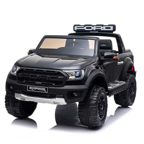 acquista Véhicule électrique pour enfants 2 places 12V avec permis Ford Ranger Raptor, noir