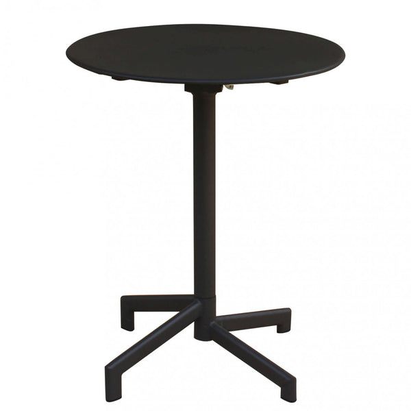 Table Vega Ø60x74 h cm en acier gris foncé prezzo