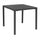 Table empilable Manchester 80x80x73h cm en acier anthracite