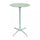 Table haute Vega Ø60x102 h cm en acier vert