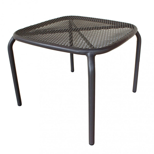 prezzo Table basse Midway 41x41x43,5 h cm en acier gris foncé