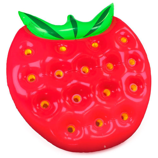 online Matelas gonflable 146x143 cm en PVC en forme de fraise Ranieri Fraise