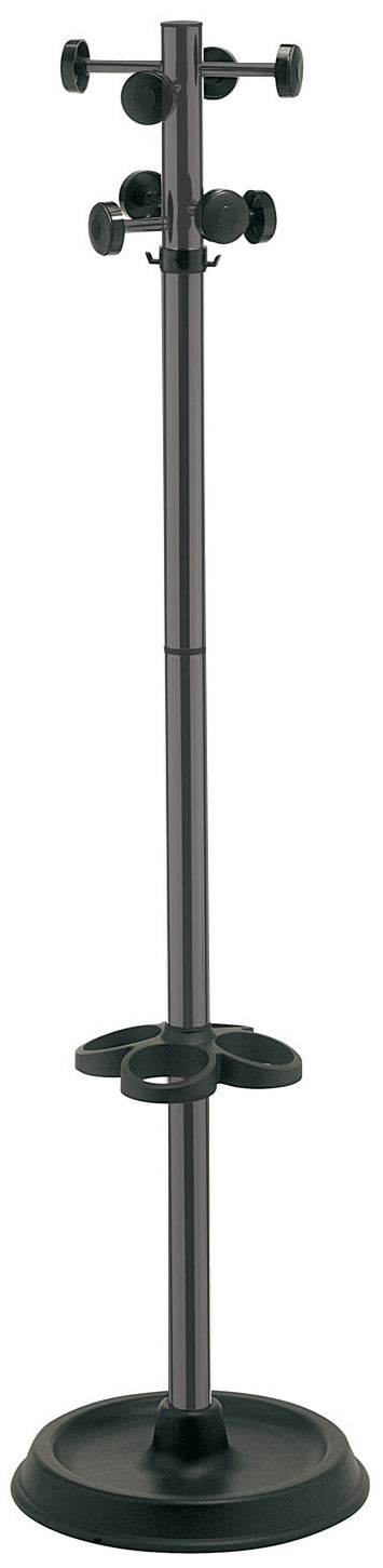 Porte-manteau Ø43x173 cm avec porte-parapluie en acier Tosini Samba noir online