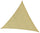 Voile d'Ombrage Triangulaire 5x5m en Polyester Gris Tourterelle