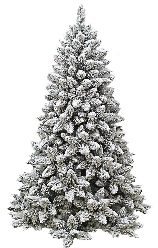 online Arbre de Noël artificiel couvert de neige Monterey floqué différentes tailles