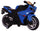 Moto électrique pour enfants 12V Kidfun Bleu