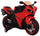 Moto électrique pour enfants 12V Kidfun Rouge