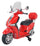 Trottinette électrique pour enfants 12V Piaggio Liberty ABS Rouge