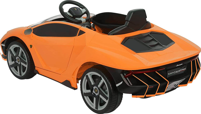 Macchina Elettrica per Bambini 12V Lamborghini Centenario Arancione-6