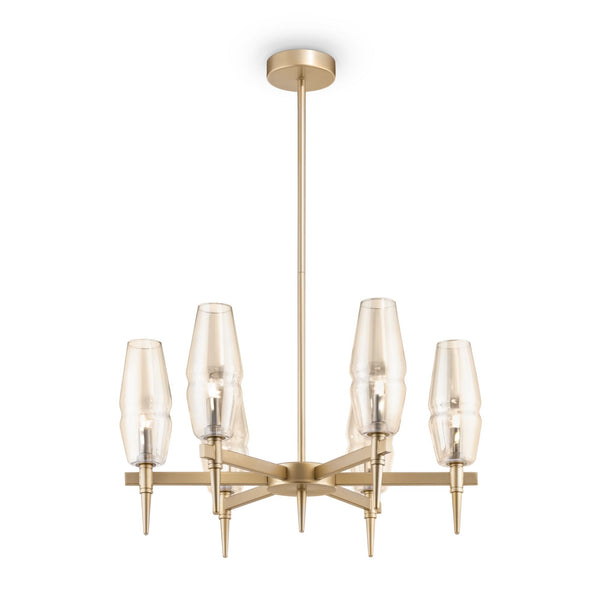 Lustre House en Métal Or Mat Lita sconto