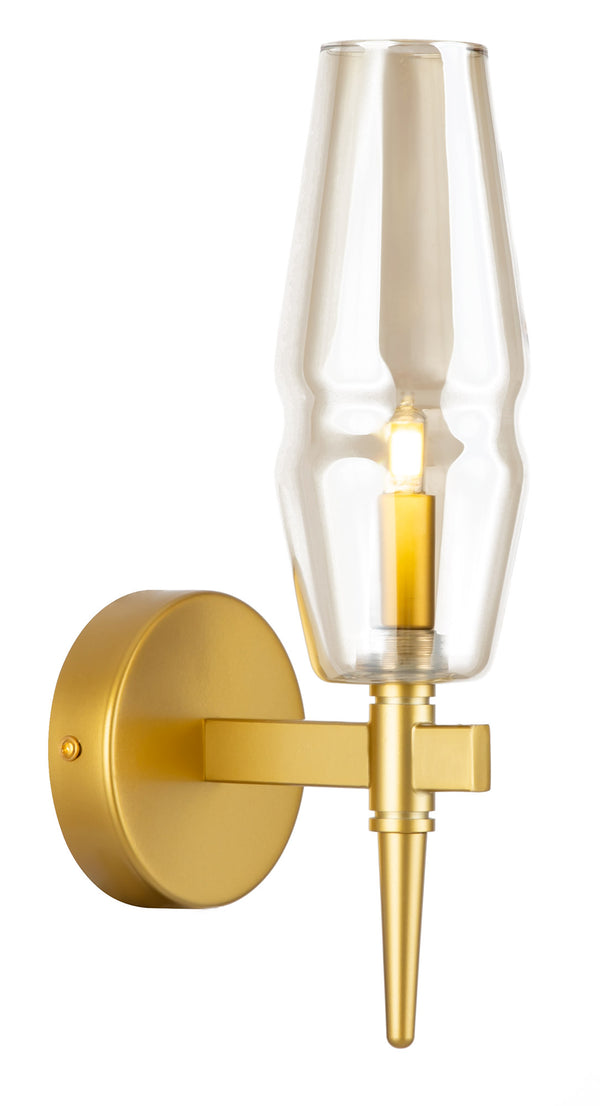 Applique House en métal doré mat Lita online