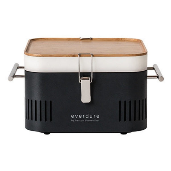 Barbecue à Charbon Portable 42,5x34,7x 23 cm en Metal Cube Graphite online