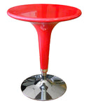 Tavolino da Bar in Abs Rosso con Alzata a Gas Tosini Hc 170R-1