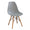 Chaise Moritz Grey 53x47x82 h cm en bois gris