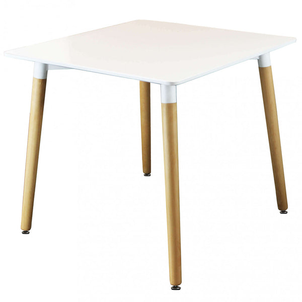 Table Lione 80x80x75 h cm en Bois Blanc prezzo