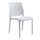 Chaise de jardin Volga 46x54x80 h cm en polypropylène blanc