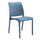 Chaise de jardin Volga 46x54x80 h cm en polypropylène bleu