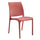 Chaise de jardin Volga 46x54x80 h cm en polypropylène rouge