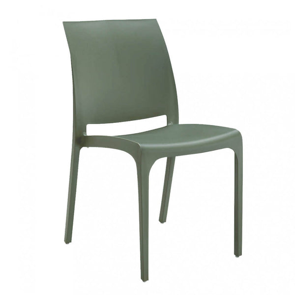 online Chaise de jardin Volga 46x54x80 h cm en polypropylène vert