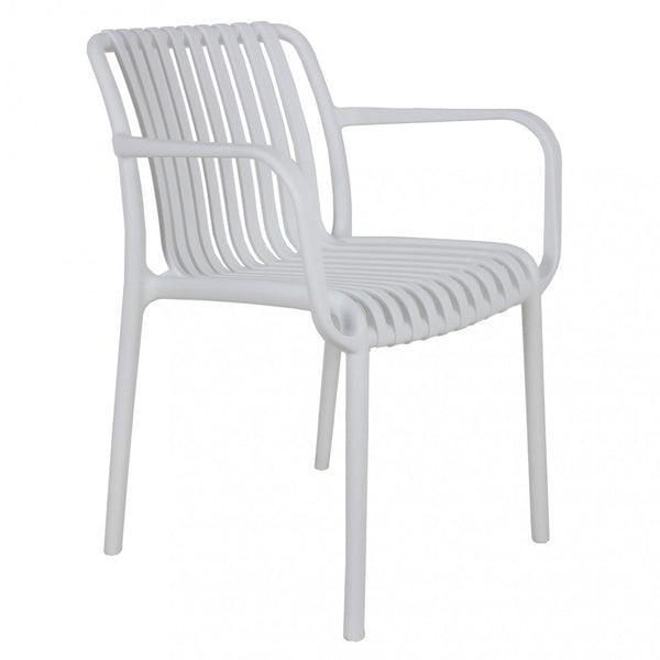 online Fauteuil Giuly 58x57x80 cm Blanc