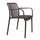 Fauteuil Giuly 58x57x80 cm Taupe