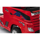 Camion Elettrico Truck per Bambini 12V Mercedes Actros Rosso-8