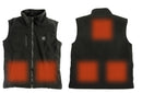 Gilet Riscaldante Unisex 3 Temperature con Powerbank Mediashopping Nero Varie Misure-3