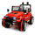 Voiture électrique pour enfants 12V 2 places Happy Kids Off-Road Rouge