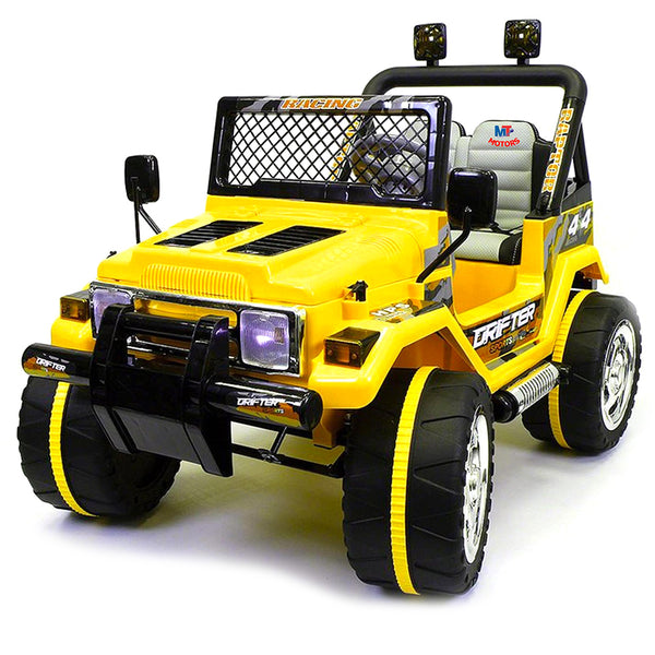 online Voiture électrique tout-terrain 12 V 2 places pour enfant Jaune