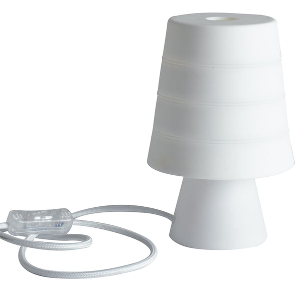Lampe de table Abat-jour blanc Caoutchouc souple E14 Ambient I-DRUM/L online