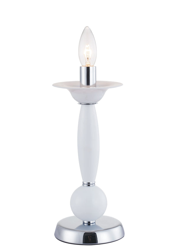 Lampe de Table Acrylique Moderne Blanc Intérieur E14 Environnement I-ESTEFAN-L1 online