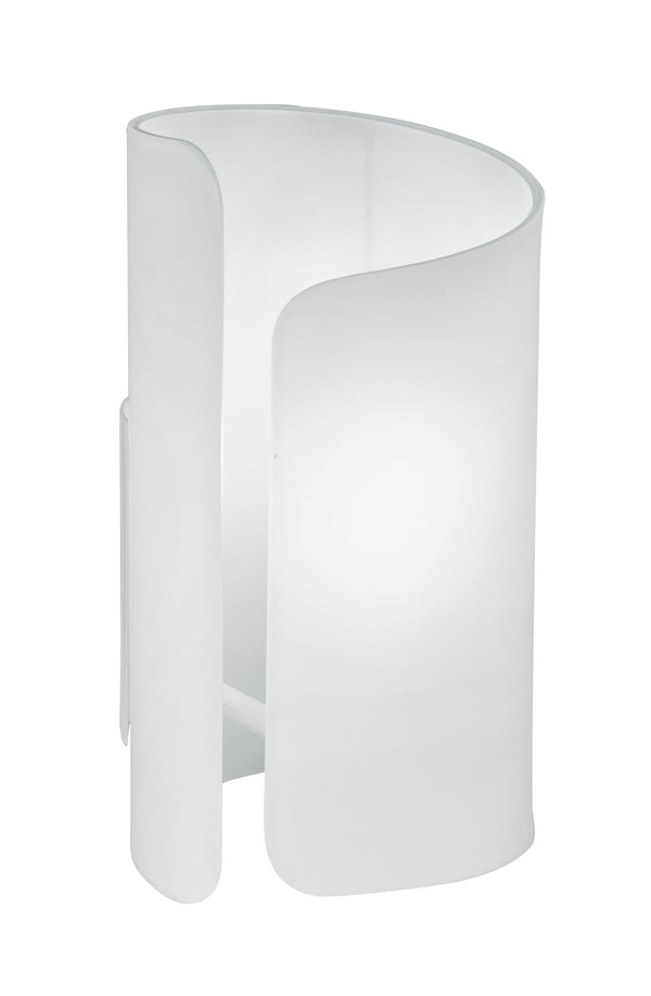 acquista Lume Aluminium Blanc Verre Lampe de Table Moderne E27 Environnement I-IMAGINE-L