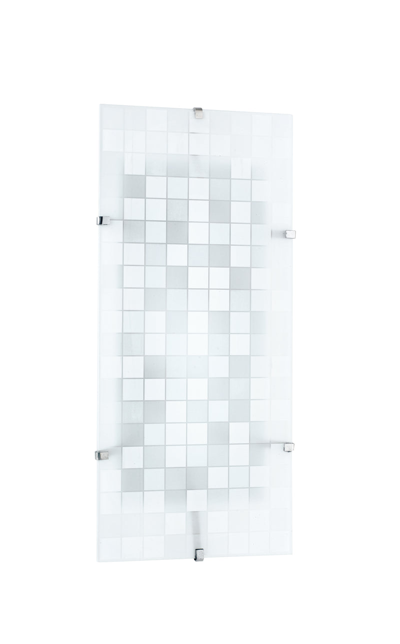 Plafoniera decoro Mosaico Rettangolare Vetro Moderna Soffitto Parete E27 Ambiente I-KAPPA/M FLASH-1