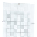 Plafoniera decoro Mosaico Rettangolare Vetro Moderna Soffitto Parete E27 Ambiente I-KAPPA/M FLASH-2
