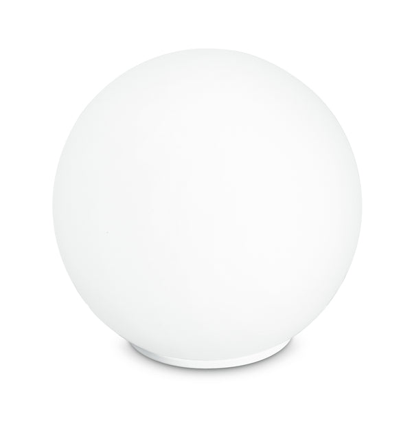 sconto Lumen Blanc Verre Moderne Globe Lampe de Table Intérieur E14 Environnement I-LAMPD/L20