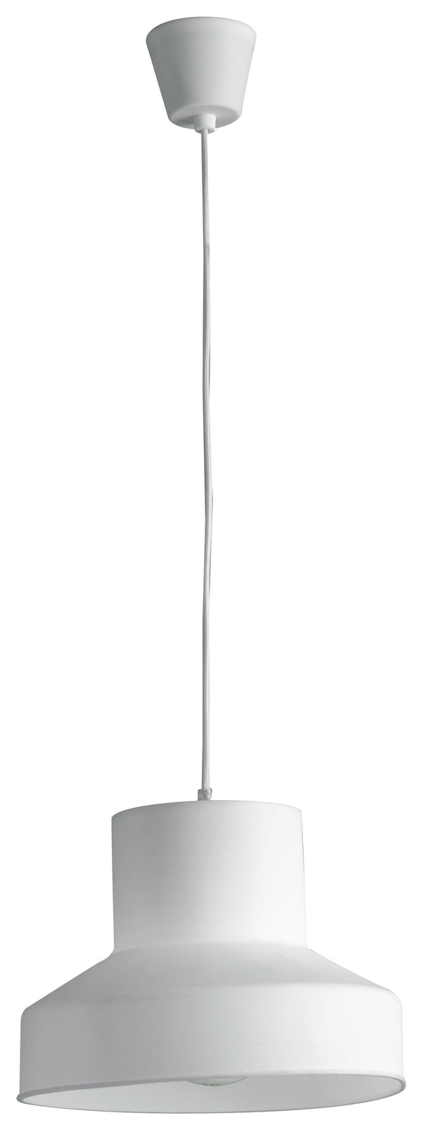 online Lustre moderne à suspension en silicone blanc E27