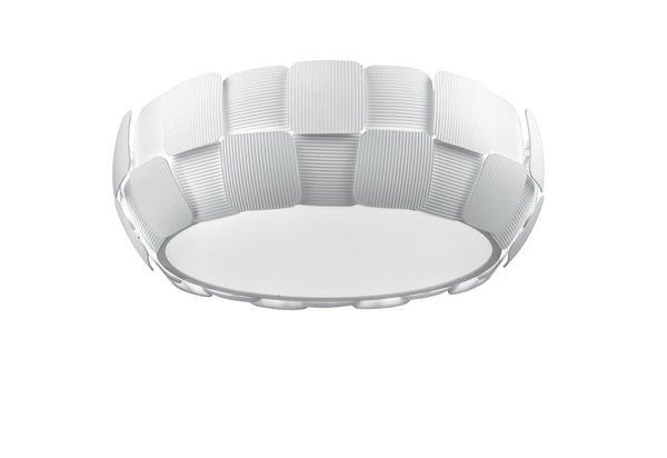 Applique avec décoration en polycarbonate blanc Lampe moderne E14 Environnement I-NECTAR-AP2 prezzo