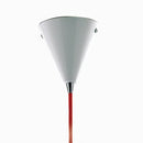 Sospensione Vetro Opale Cavo Rosso Lampadario Moderno E27 Ambiente I-SUGAR-A-2