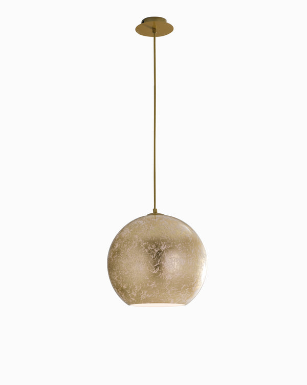 Lustre moderne à suspension globe en verre doré E27 prezzo