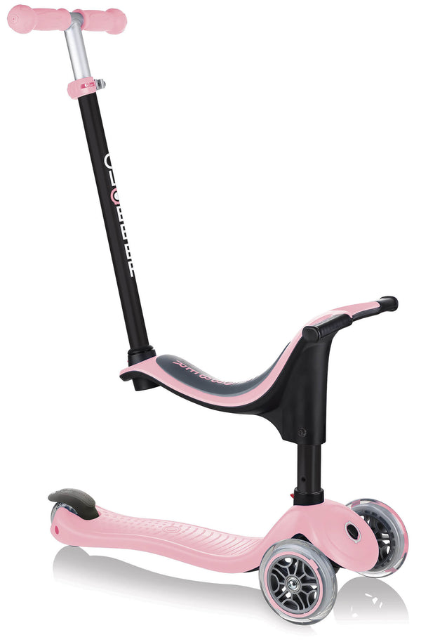 Globber Go-UP Sporty Rose 3 Roues Tricycle Poussette Trottinette acquista