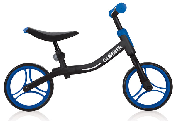 Vélo Pédagogique pour Enfants 10" Sans Pédales Globber Go Bike Noir et Bleu prezzo
