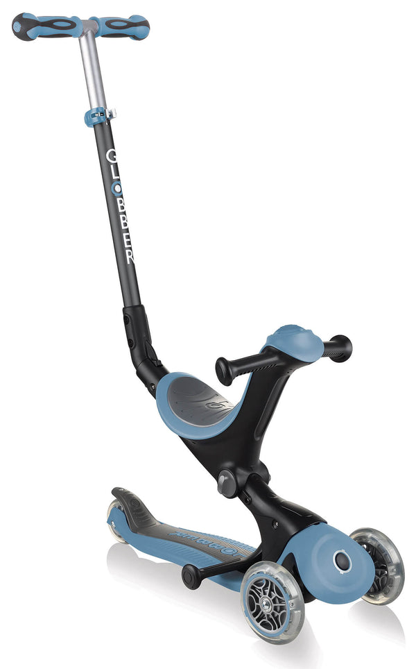 sconto Trottinette Tricycle Poussette Globber Go-UP Deluxe Bleu