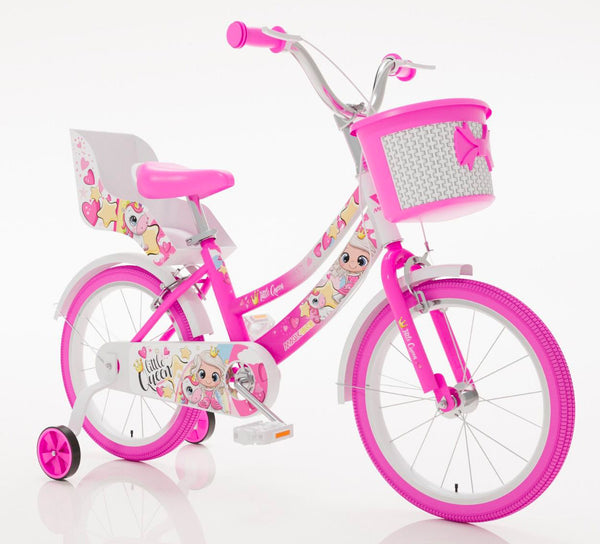 sconto Bicicletta per Bambina 12" 2 Freni Magik-Bike Little Queen Rosa