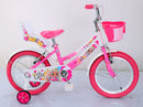 Bicicletta per Bambina 12" 2 Freni Magik-Bike Little Queen Rosa-5