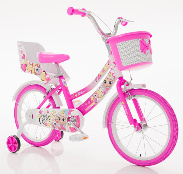 online Bicicletta per Bambina 16" 2 Freni Magik-Bike Little Queen Rosa