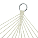 Amaca da Giardino 2x1,4m in Cotone Max 150 Kg Primula Bianca-4