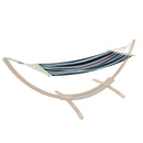 Amaca da Giardino 2x1m in Cotone Max 150 Kg Violetta Multicolor-3