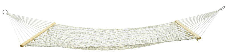 Amaca da Giardino 2x1,7m in Cotone Max 150 Kg Zinnia Bianca-2